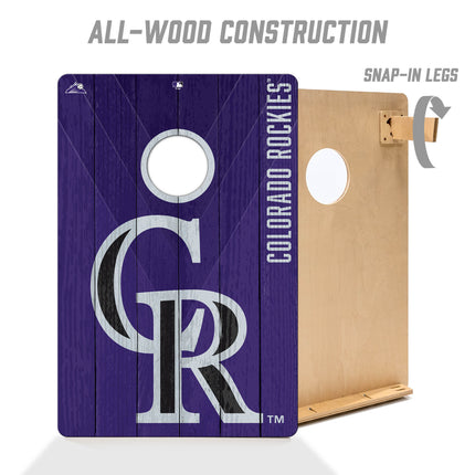 Colorado Rockies 2x3 Cornhole Boards