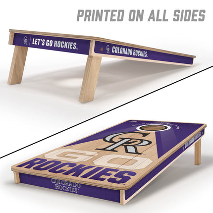 Colorado Rockies 2x4 Slogan Series Cornhole Boards
