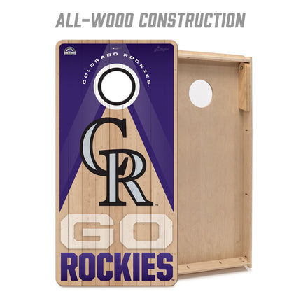 Colorado Rockies 2x4 Slogan Series Cornhole Boards