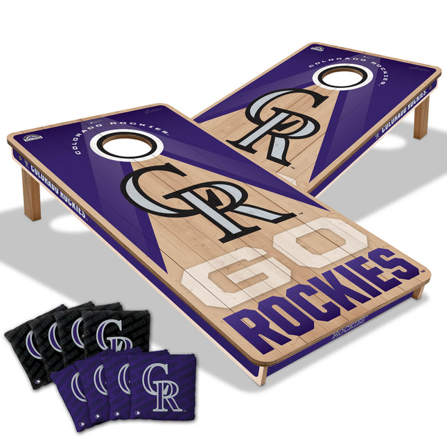 Colorado Rockies 2x4 Slogan Series Cornhole Boards