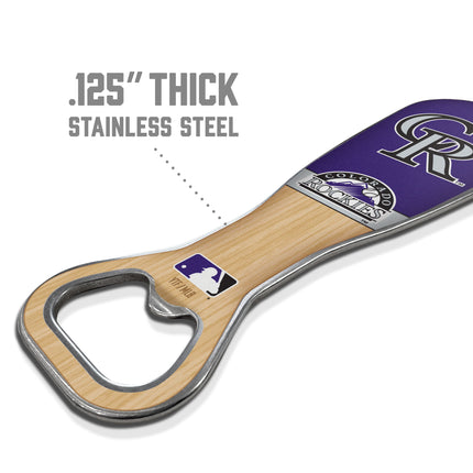 Colorado Rockies Season Opener Bottle Opener (Baseball)