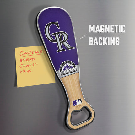 Colorado Rockies Season Opener Bottle Opener (Baseball)