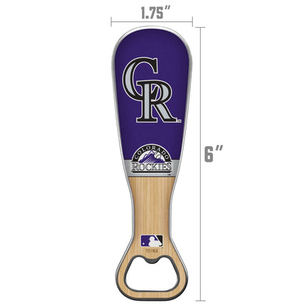 Colorado Rockies Season Opener Bottle Opener (Baseball)