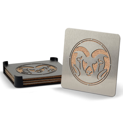Colorado State Rams (4) Boaster Drink Coasters