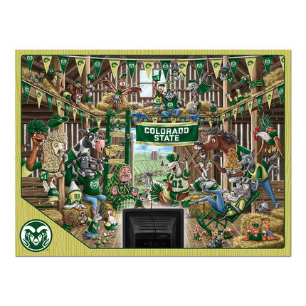 Colorado State Rams Barnyard Fans Puzzle - 500 PC