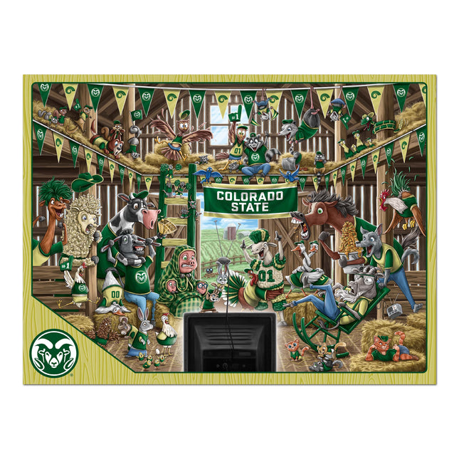 Colorado State Rams Barnyard Fans Puzzle - 500 PC