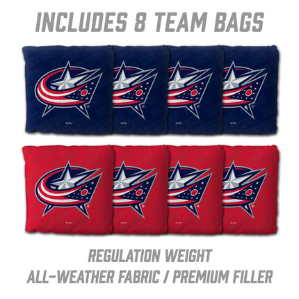 Columbus Blue Jackets 2x3 Cornhole Boards
