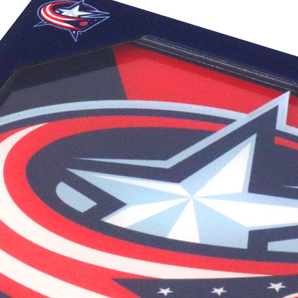 Columbus Blue Jackets 3D Logo Series Coasters