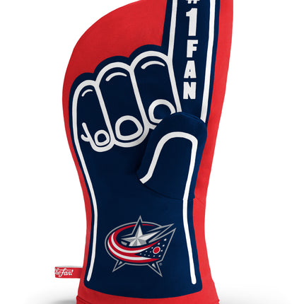 Columbus Blue Jackets #1 Oven Mitt