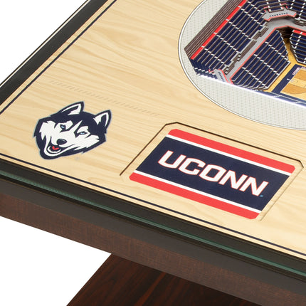 Uconn Huskies 25-Layer StadiumView End Table