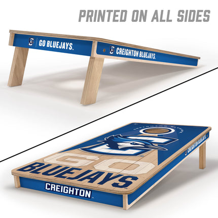 Creighton Bluejays 2x4 Slogan Series Cornhole Boards