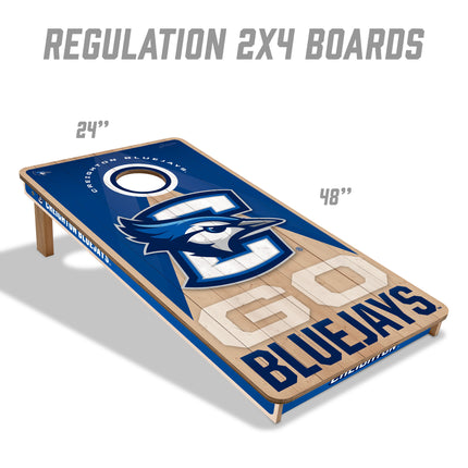 Creighton Bluejays 2x4 Slogan Series Cornhole Boards
