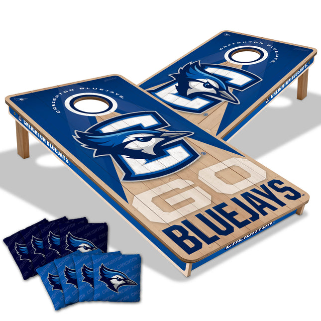 Creighton Bluejays 2x4 Slogan Series Cornhole Boards