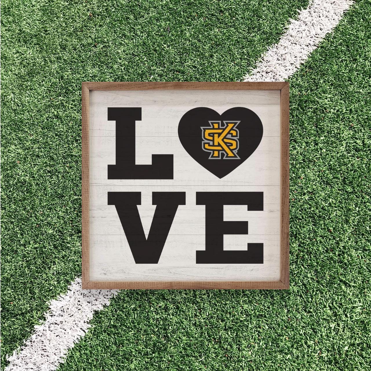 Kennesaw State Owls Artwork | Kennesaw State Owls Wall Art (Officially Licensed)Square