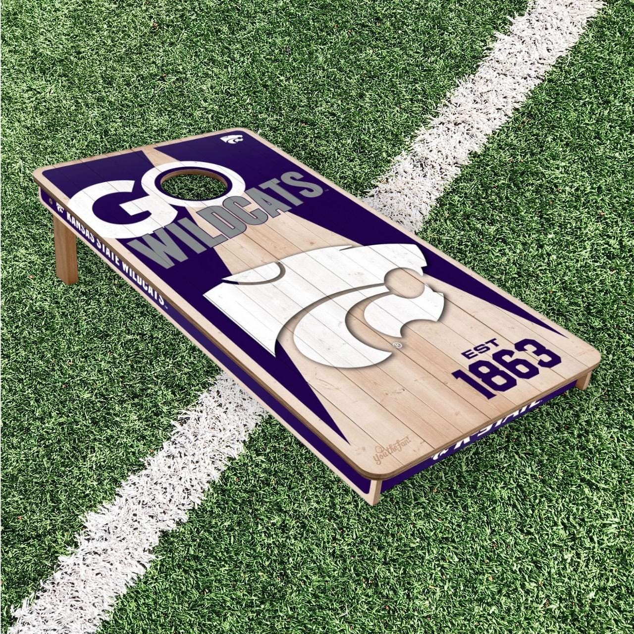 Kansas State Wildcats Cornhole Boards 2x4 (Officially Licensed)