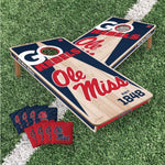Load image into Gallery viewer, Ole Miss Rebels Cornhole Boards 2x4 (Officially Licensed)
