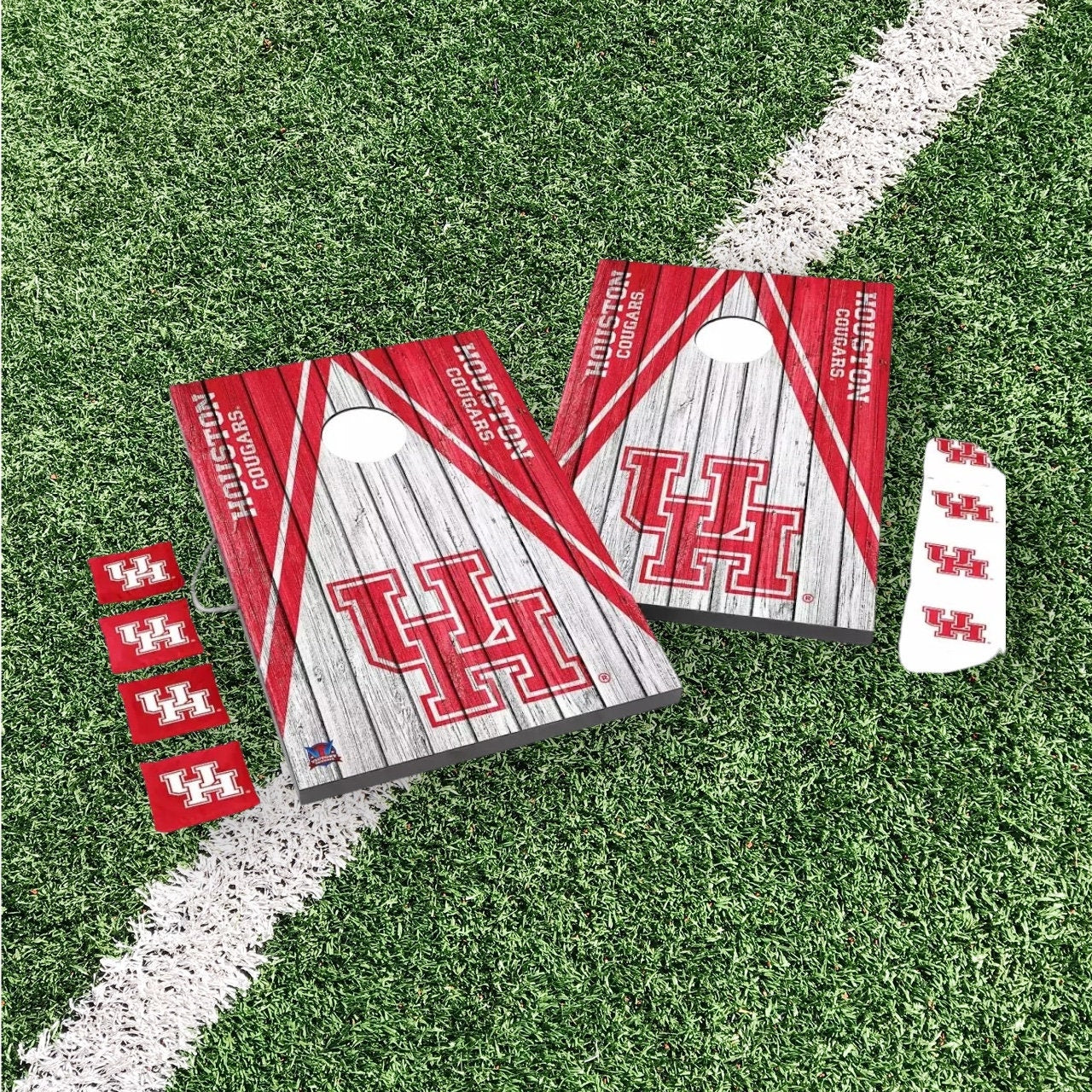 Houston Cougars Cornhole Boards 2x3 | Officially Licensed