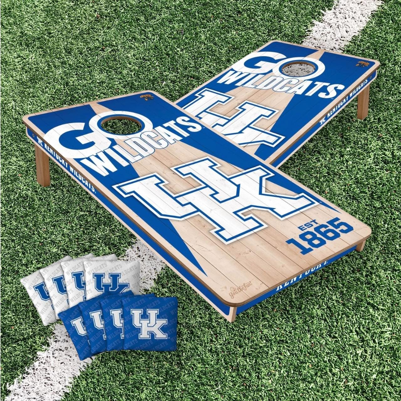 Kentucky Wildcats Cornhole Boards 2x4 (Officially Licensed)