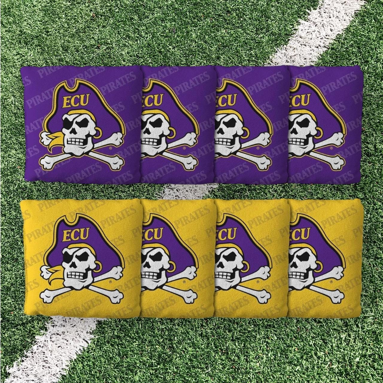 ECU Pirates Cornhole Boards 2x4 (Officially Licensed)