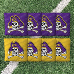 Load image into Gallery viewer, ECU Pirates Cornhole Boards 2x4 (Officially Licensed)

