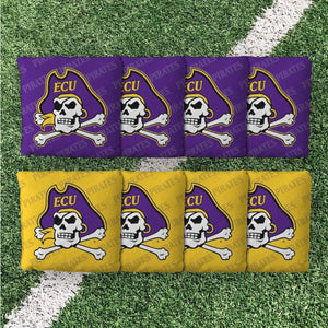 ECU Pirates Cornhole Boards 2x4 (Officially Licensed)
