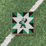 Load image into Gallery viewer, North Dakota Fighting Hawks Artwork | North Dakota Fighting Haks Wall Art (Officially Licensed)Square
