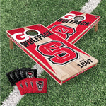 Load image into Gallery viewer, North Carolina State Wolfpack Cornhole Boards 2x4 (Officially Licensed)
