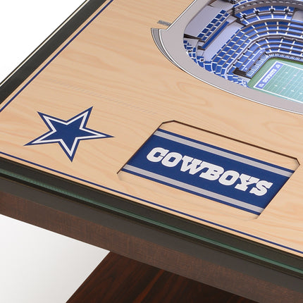 Dallas Cowboys 25 Layer Stadium View Lighted End Table