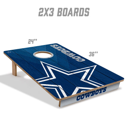 Dallas Cowboys 2x3 Cornhole Boards