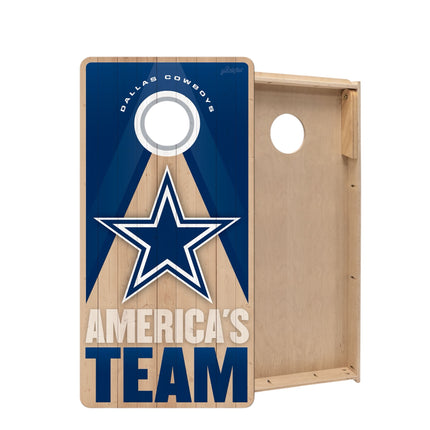 Dallas Cowboys Cornhole Boards 2x4 Slogan Series