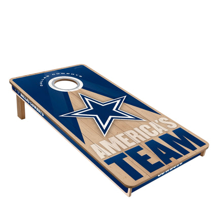Dallas Cowboys Cornhole Boards 2x4 Slogan Series