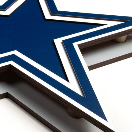 Dallas Cowboys 3DX Die Cut Logo