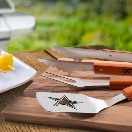 Dallas Cowboys Classic Series 3-Piece BBQ Set