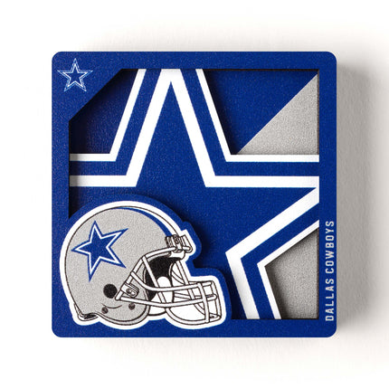 Dallas Cowboys 3D Logo Series Magnet