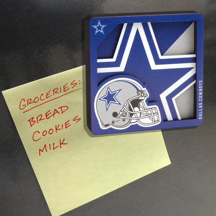 Dallas Cowboys 3D Logo Series Magnet