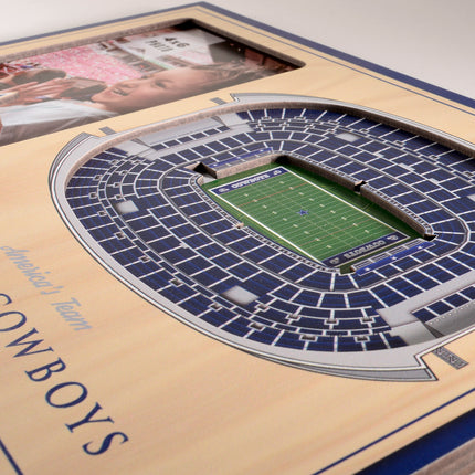 Dallas Cowboys 3D StadiumView Picture Frame