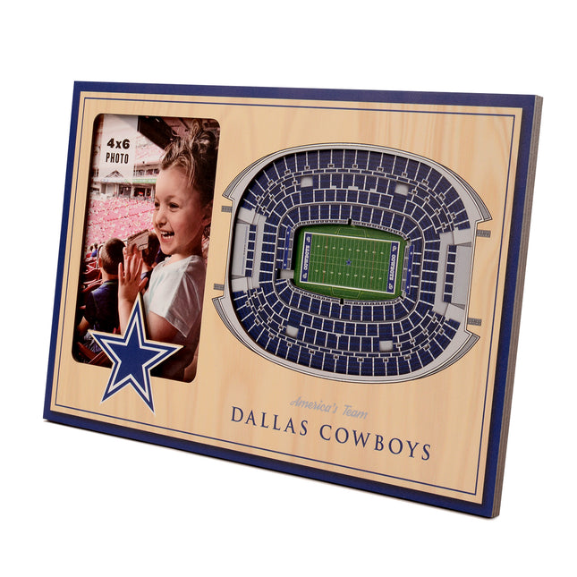 Dallas Cowboys 3D StadiumView Picture Frame