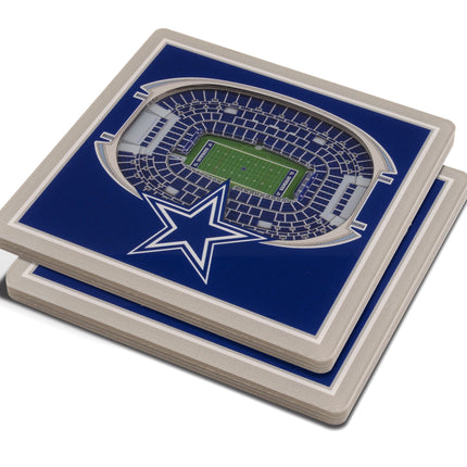 Dallas Cowboys 3D Stadium View Coasters