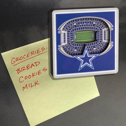Dallas Cowboys 3D StadiumView Magnets