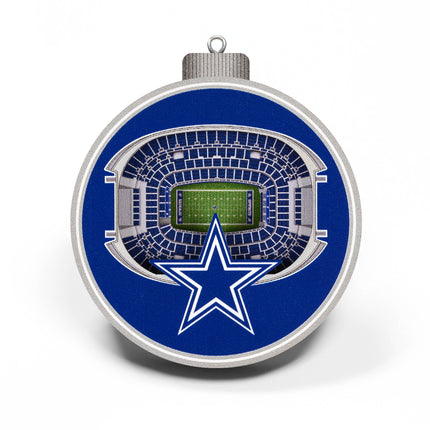 Dallas Cowboys 3D StadiumView Ornaments