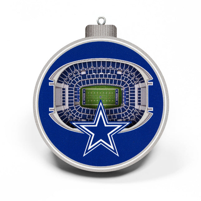Dallas Cowboys 3D StadiumView Ornaments
