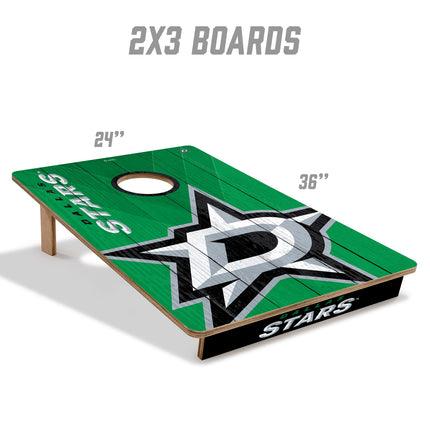 Dallas Stars 2x3 Cornhole Boards