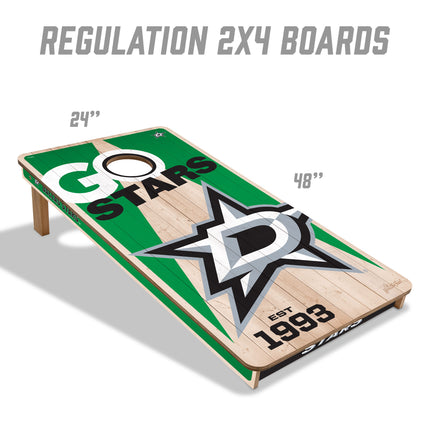 Dallas Stars 2x4 Cornhole