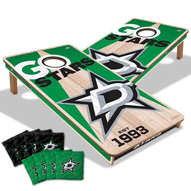 Dallas Stars 2x4 Cornhole