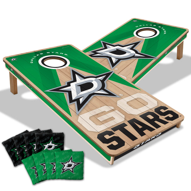 Dallas Stars 2x4 Slogan Series Cornhole Boards