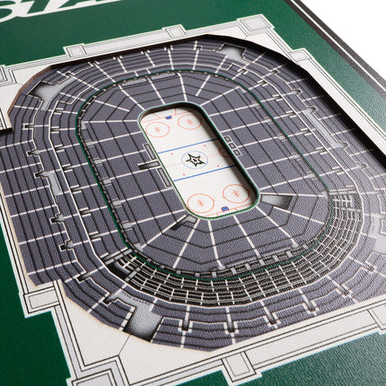 Dallas Stars 8x32 3D Stadium Banner