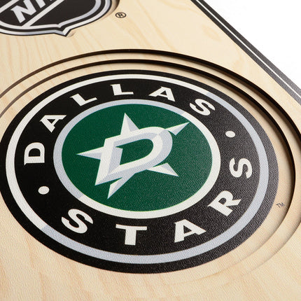Dallas Stars 8x32 3D Stadium Banner