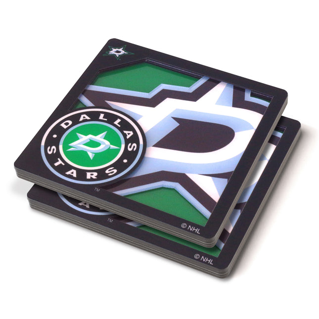 Dallas Stars 3D Logo Series Coasters