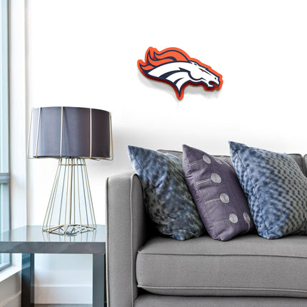 Denver Broncos 3DX Die Cut Logo