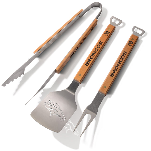 Denver Broncos Classic Series 3-Piece BBQ Set